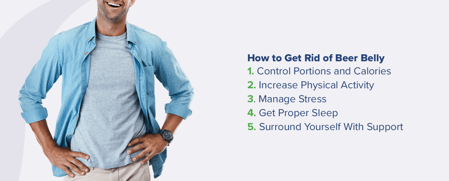 5 Tips to Help Get Rid of Your Beer Belly Synergy Wellness