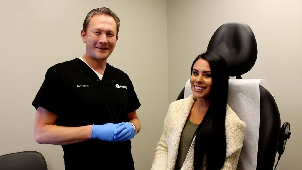 Dr. Trobisch with Client Antoinette | Synergy Wellness Center | Medical Aesthetics | Weight Loss Doctor | Body Shaping | Hormone Treatment | Bakersfield CA