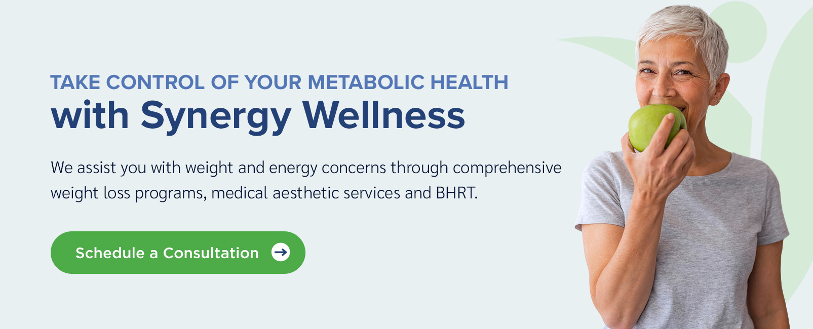 Take control of your metabolic health with Synergy Wellness