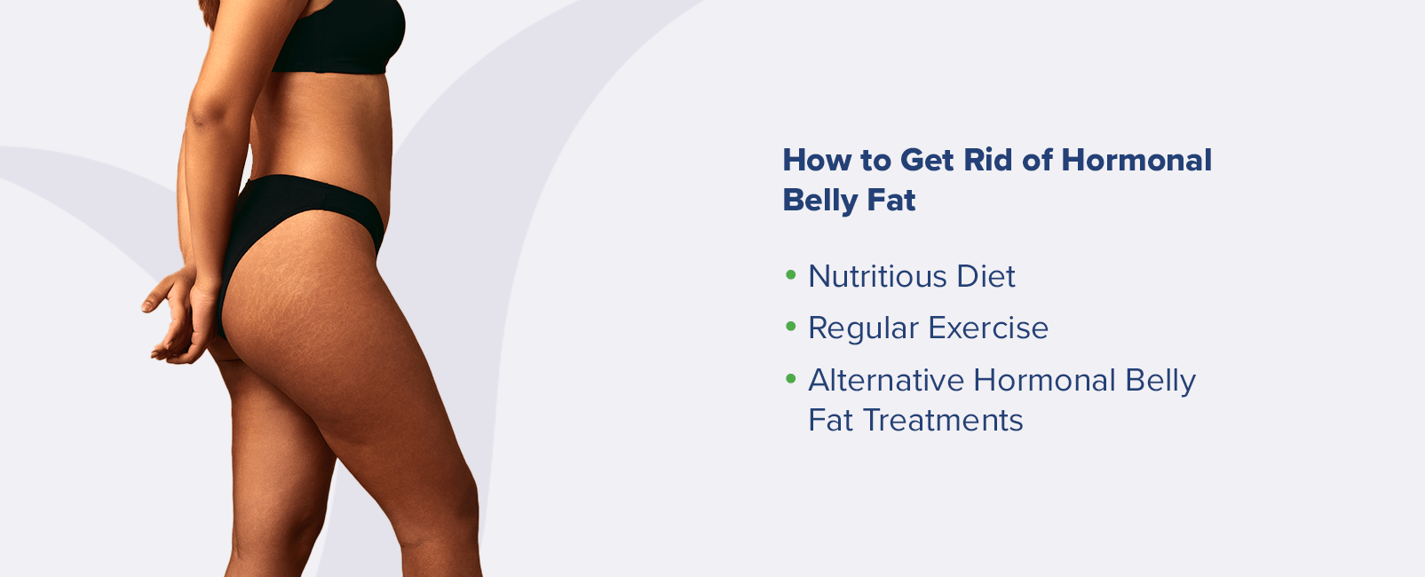 How to get rid of hormonal belly fat